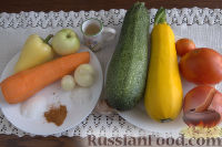 Фото приготовления рецепта: Салат «Татарская песня» из кабачков в остром маринаде - шаг №1