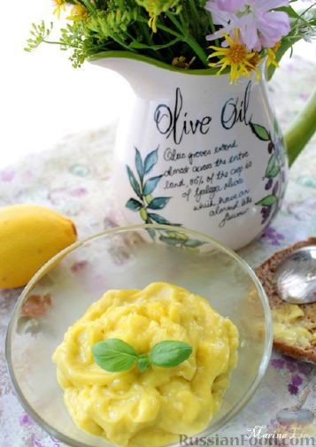 Рецепт Майонез оливково-лимонный