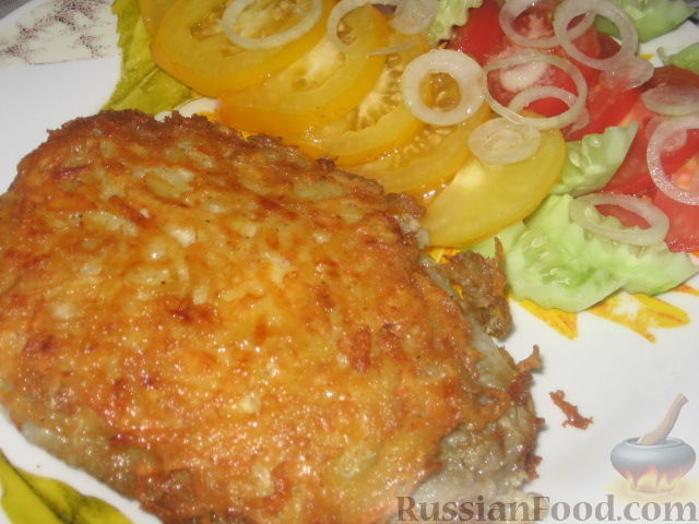 Рецепт запеченной нежнейшей рыбы в картофельной корочке