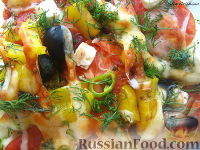 Фото к рецепту: Овощи а-ля рататуй