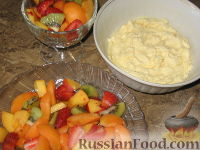 Фото приготовления рецепта: Фруктовый салат с абрикосами - шаг №3