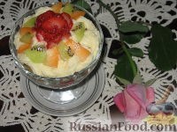 Фото приготовления рецепта: Фруктовый салат с абрикосами - шаг №5