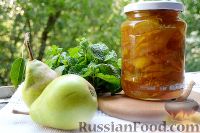 Фото приготовления рецепта: Варенье из груш, с мятой и лаймом - шаг №10