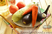 Фото приготовления рецепта: Салат из баклажанов и кабачков (на зиму) - шаг №1