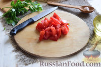 Фото приготовления рецепта: Патиссоны, фаршированные овощами (в мультиварке) - шаг №3