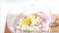 Фото приготовления рецепта: Куриные наггетсы (Чикен Макнаггетс) с сыром - шаг №5