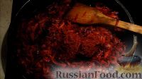 Фото приготовления рецепта: Борщ красный со свининой - шаг №8