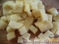 Фото приготовления рецепта: Овощное рагу с баклажанами, сладким перцем и картофелем - шаг №6