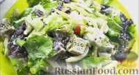 Фото приготовления рецепта: Салат из кальмаров - шаг №13