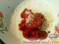 Фото приготовления рецепта: Баклажаны в томатном соусе - шаг №5