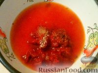 Фото приготовления рецепта: Баклажаны в томатном соусе - шаг №6