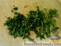 Фото приготовления рецепта: Отварные баклажаны с сыром и чесночным соусом - шаг №3