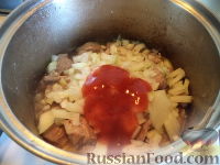 Фото приготовления рецепта: Свинина с фасолью - шаг №7