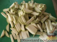 Фото приготовления рецепта: Жареные кабачки с макаронами - шаг №2
