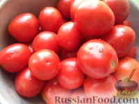 Фото приготовления рецепта: Соленые помидоры с горчицей (старинный рецепт) - шаг №2