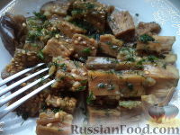 Фото приготовления рецепта: Баклажаны, соленые с чесноком - шаг №12
