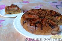 Фото к рецепту: Пирог с инжирно-грушевой карамелью (в мультиварке)