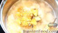 Фото приготовления рецепта: Сливочный суп с морепродуктами - шаг №12