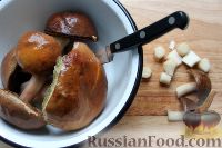 Фото приготовления рецепта: Суфле из кабачков с грибами - шаг №2