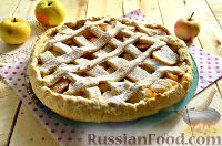 Фото к рецепту: Пирог с яблоками