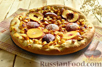 Фото к рецепту: Пирог с персиками
