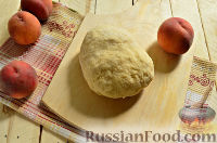 Фото приготовления рецепта: Пирог с персиками - шаг №7