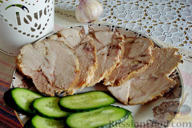Свинина в луковой шелухе: рецепт с фото
