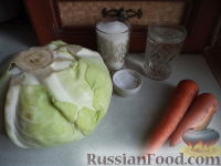 Фото приготовления рецепта: Квашеная капуста (быстрый способ) - шаг №1