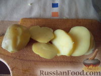 Фото приготовления рецепта: Картофельная запеканка с макаронами - шаг №7