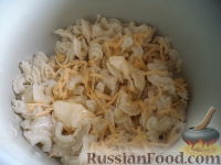 Фото приготовления рецепта: Картофельная запеканка с макаронами - шаг №5