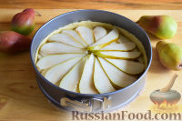 Фото приготовления рецепта: Цветаевский пирог с грушами - шаг №11