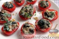 Фото к рецепту: Сладкие фаршированные помидоры черри
