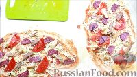 Фото приготовления рецепта: Пицца-ролл (быстрая пицца из лаваша) - шаг №10