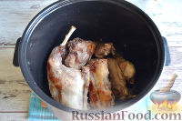 Фото приготовления рецепта: Тушеный кролик (в мультиварке) - шаг №3