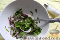 Фото приготовления рецепта: Шопский салат - шаг №7