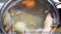 Фото приготовления рецепта: Суп из красной рыбы - шаг №15