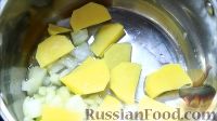 Фото приготовления рецепта: Суп-пюре из кабачков с курицей - шаг №6