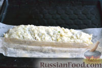 Фото приготовления рецепта: Праздничный картофельный рулет с грибами - шаг №7