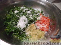 Фото приготовления рецепта: Помидоры зеленые соленые - шаг №5
