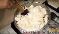 Фото приготовления рецепта: Чизкейк без выпечки, с маршмеллоу и нутеллой - шаг №7