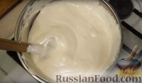 Фото приготовления рецепта: Чизкейк без выпечки, с маршмеллоу и нутеллой - шаг №9