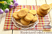 Фото приготовления рецепта: Песочное медовое печенье (без сахара) - шаг №11