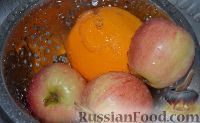 Фото приготовления рецепта: Яблочно-апельсиновое варенье (на зиму) - шаг №2