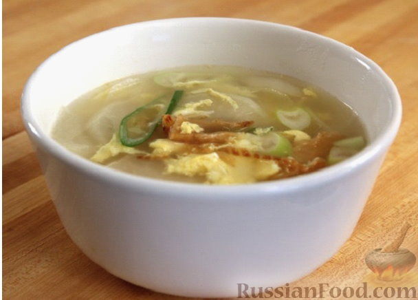 Рецепт Суп из сушеной рыбы по-корейски (букогук)