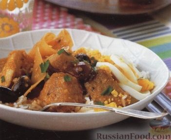 Рецепт Картофельное рагу с курятиной и свининой