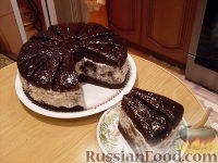 Фото к рецепту: Торт "Африканская ромашка"