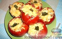 Фото приготовления рецепта: Фаршированные помидоры в духовке - шаг №12