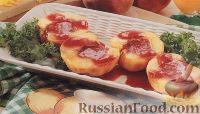 Фото к рецепту: Персики, приготовленные на гриле