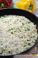 Фото приготовления рецепта: Рисовая запеканка с мясом и овощами - шаг №11