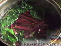 Фото приготовления рецепта: Ботвинья - шаг №3